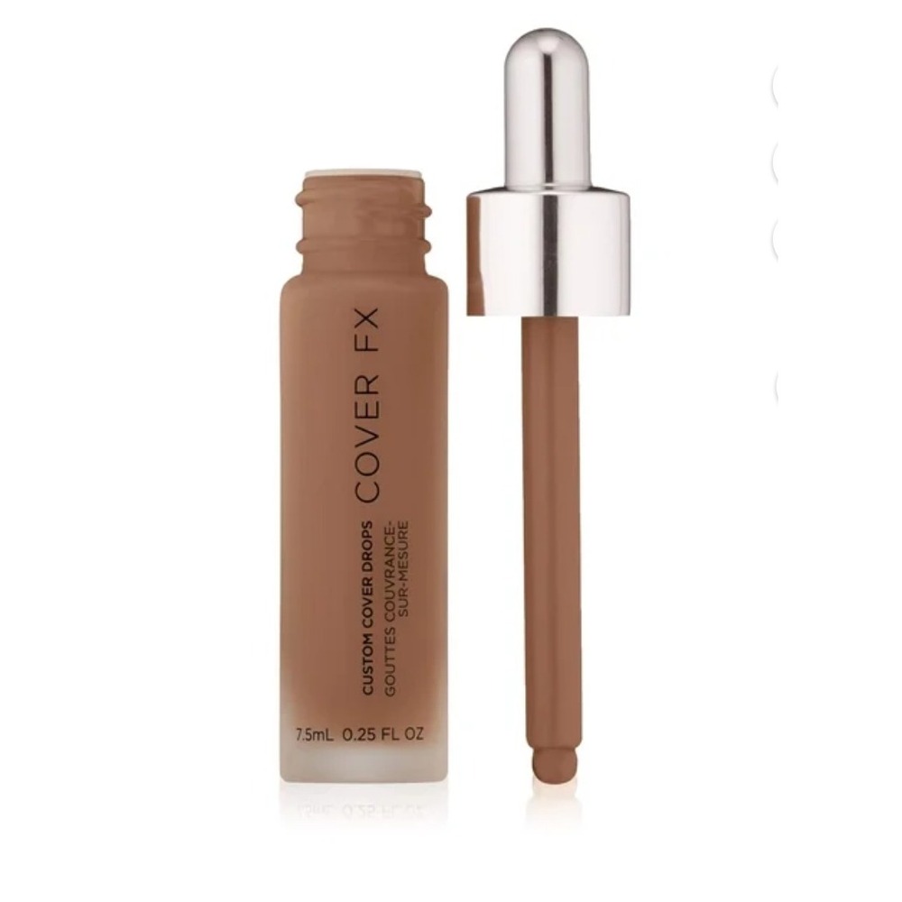 Cover FX Custom Cover Drops N Deep 5 Foundation Pigment 7.5ml Lot of 2 New